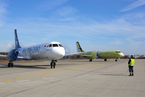 Russia Ilyushin Modified Passenger Jet Tests