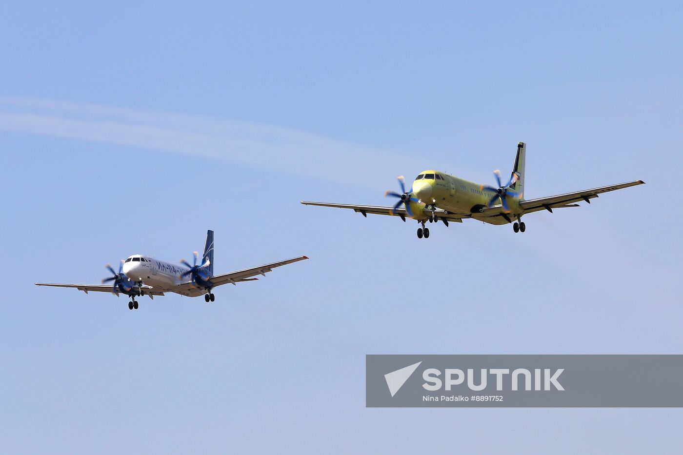 Russia Ilyushin Modified Passenger Jet Tests