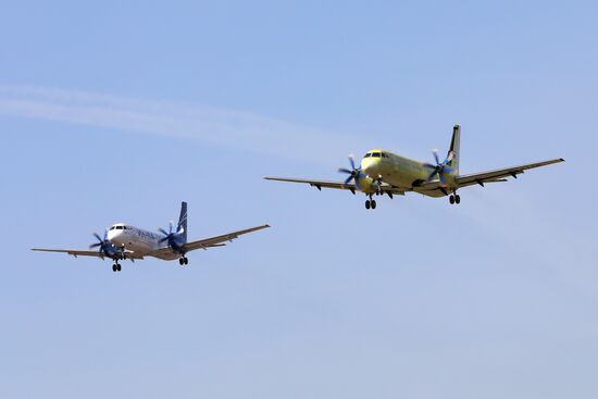 Russia Ilyushin Modified Passenger Jet Tests