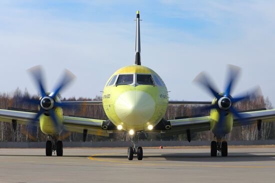 Russia Ilyushin Modified Passenger Jet Tests