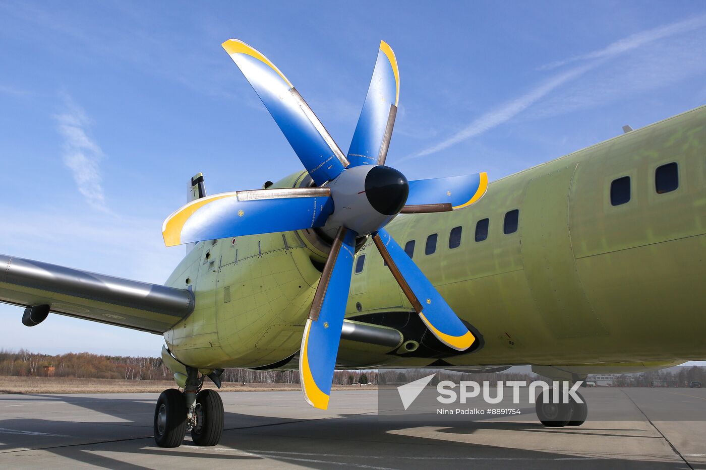 Russia Ilyushin Modified Passenger Jet Tests