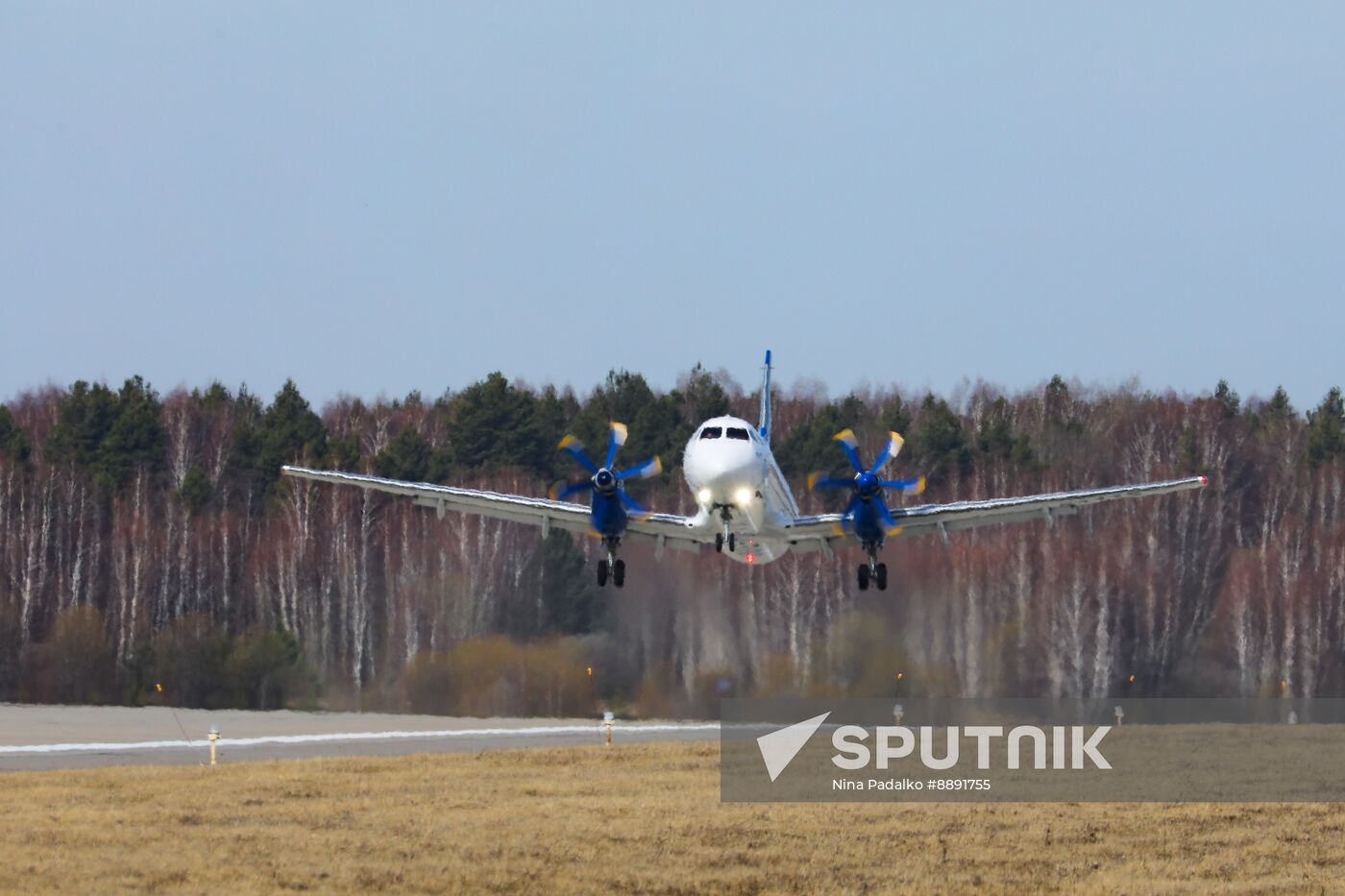 Russia Ilyushin Modified Passenger Jet Tests