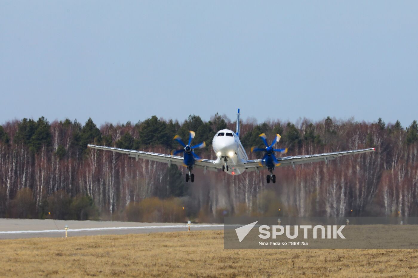 Russia Ilyushin Modified Passenger Jet Tests