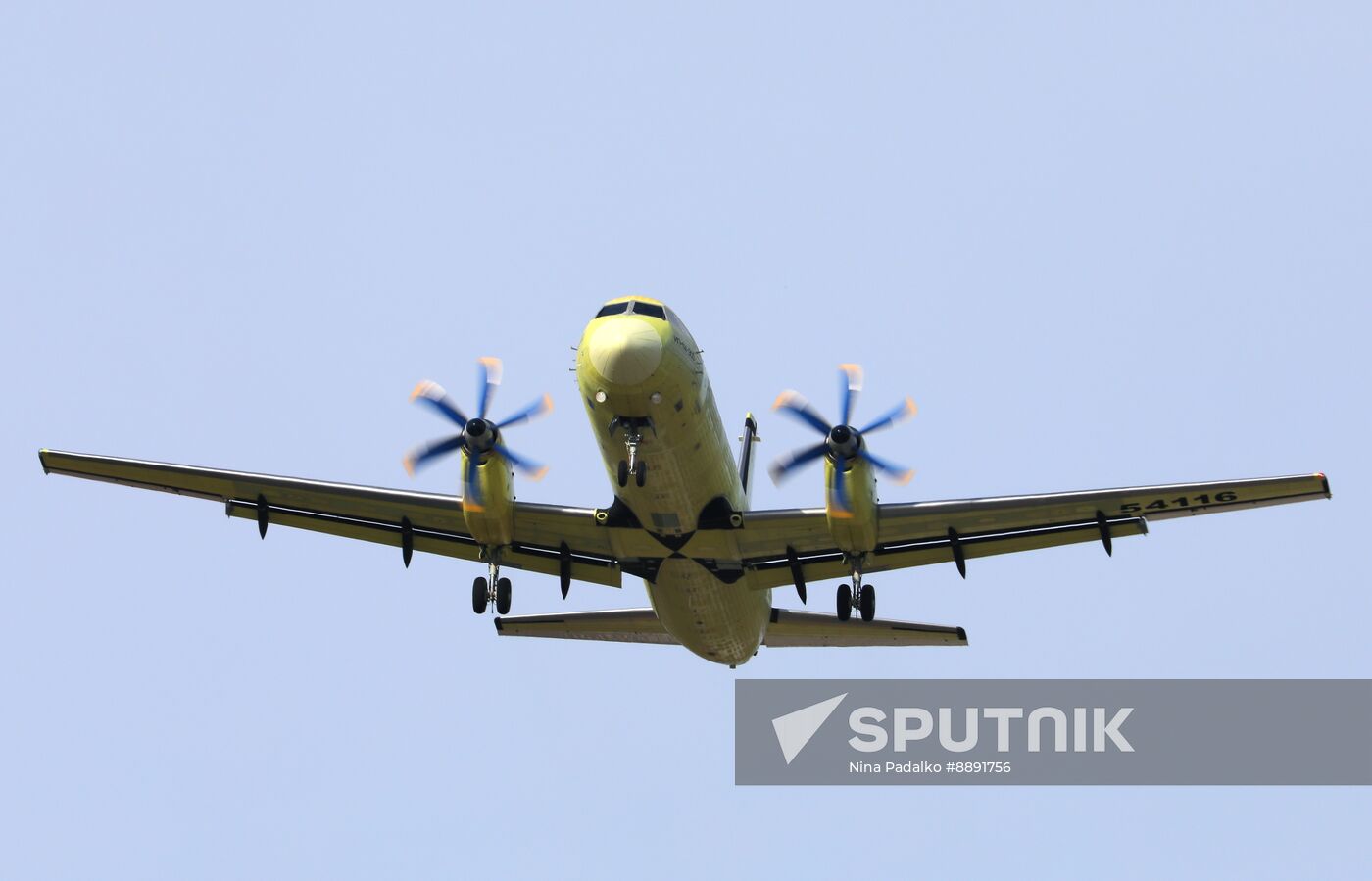 Russia Ilyushin Modified Passenger Jet Tests