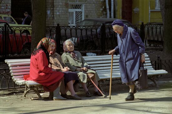 Spring in Moscow