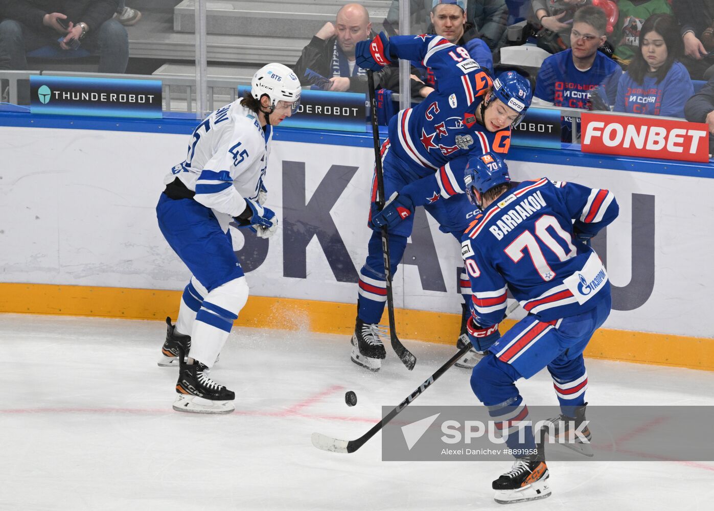 Russia Ice Hockey Kontinental League SKA - Dynamo