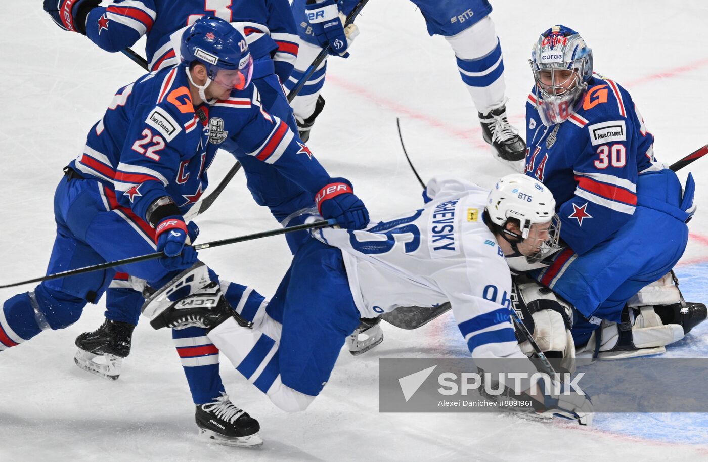 Russia Ice Hockey Kontinental League SKA - Dynamo