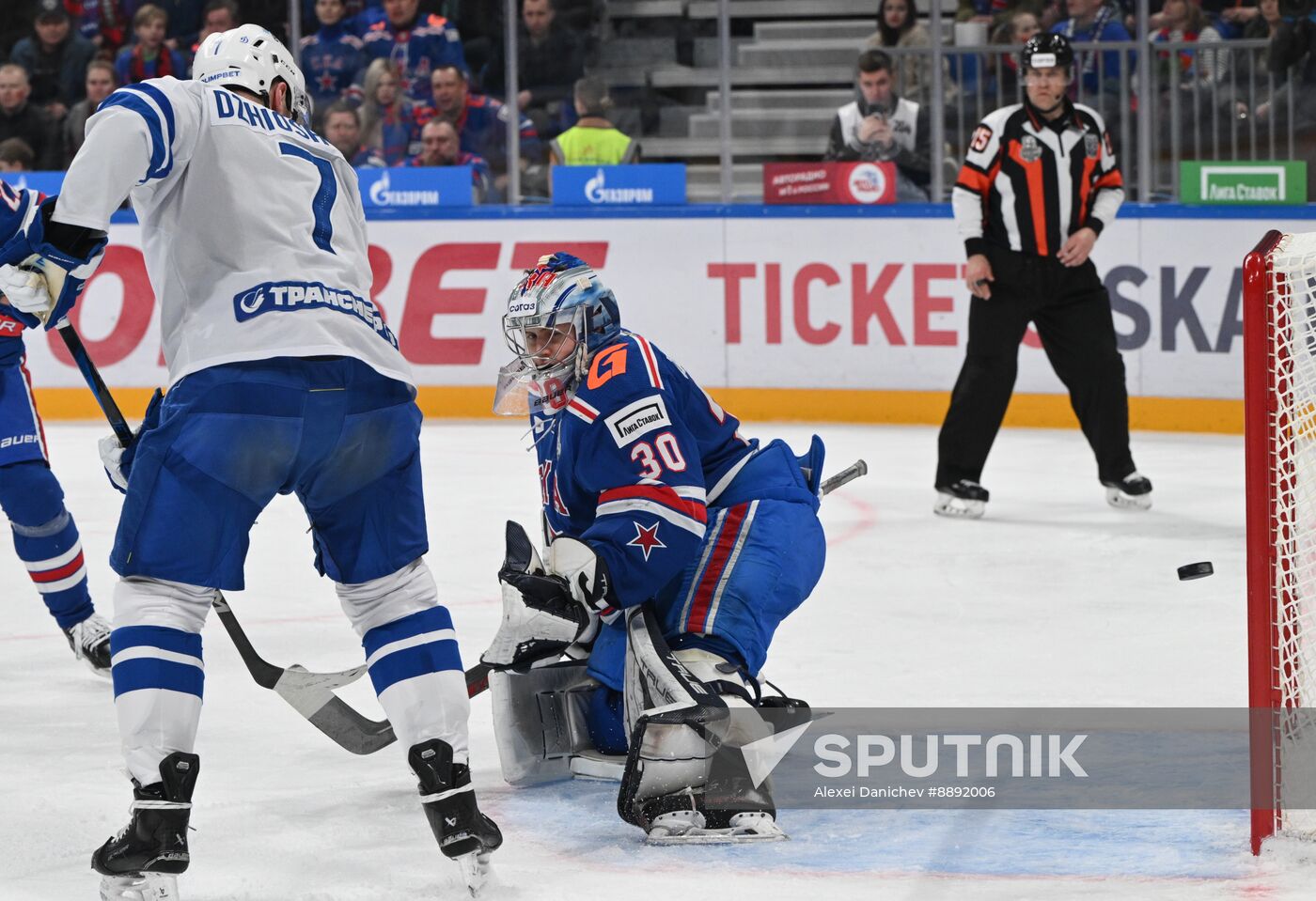 Russia Ice Hockey Kontinental League SKA - Dynamo