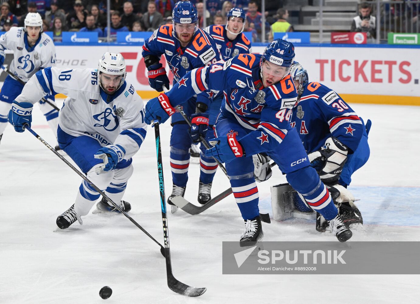 Russia Ice Hockey Kontinental League SKA - Dynamo