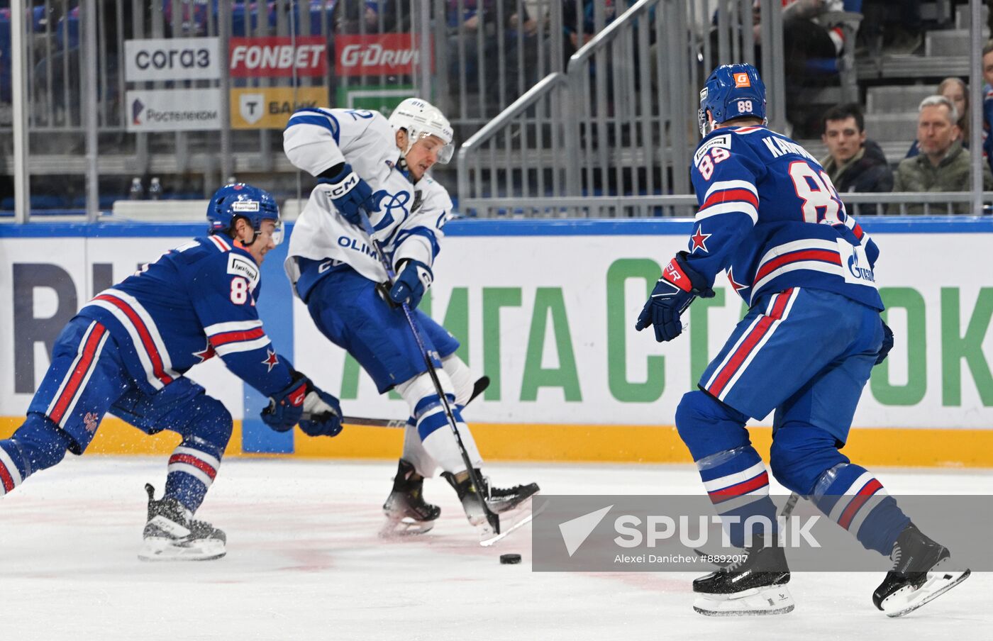 Russia Ice Hockey Kontinental League SKA - Dynamo