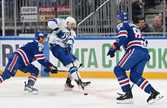 Russia Ice Hockey Kontinental League SKA - Dynamo