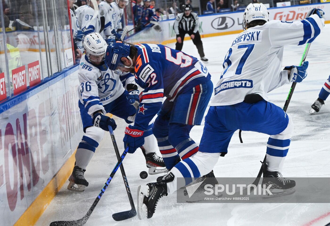 Russia Ice Hockey Kontinental League SKA - Dynamo