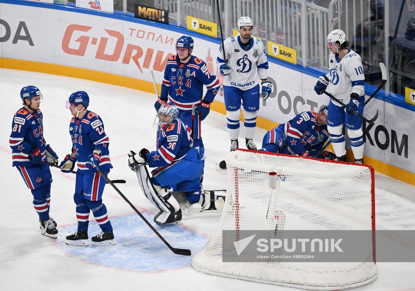 Russia Ice Hockey Kontinental League SKA - Dynamo