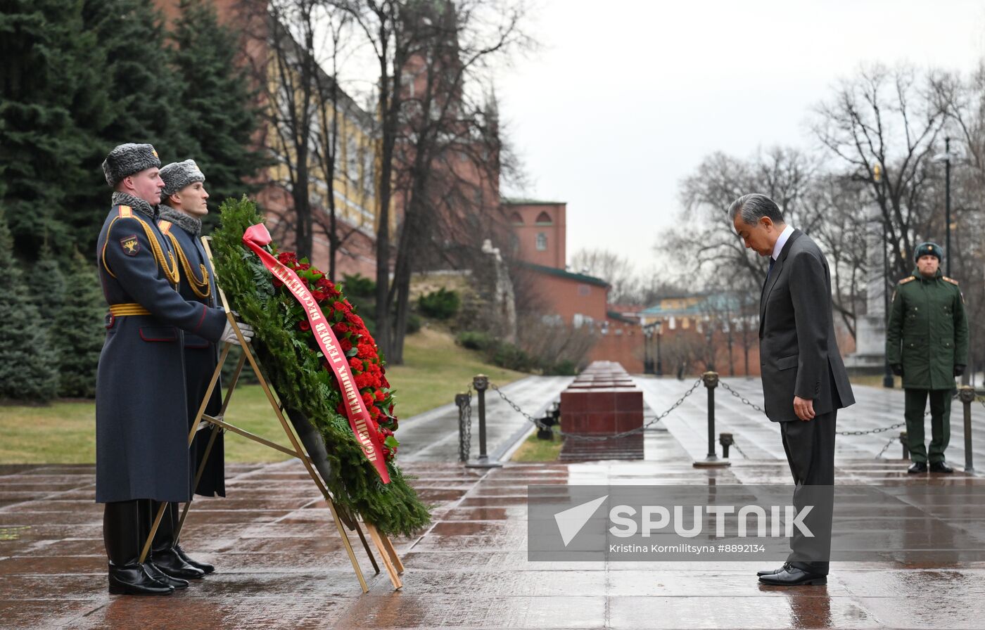 Russia China Wreath Laying