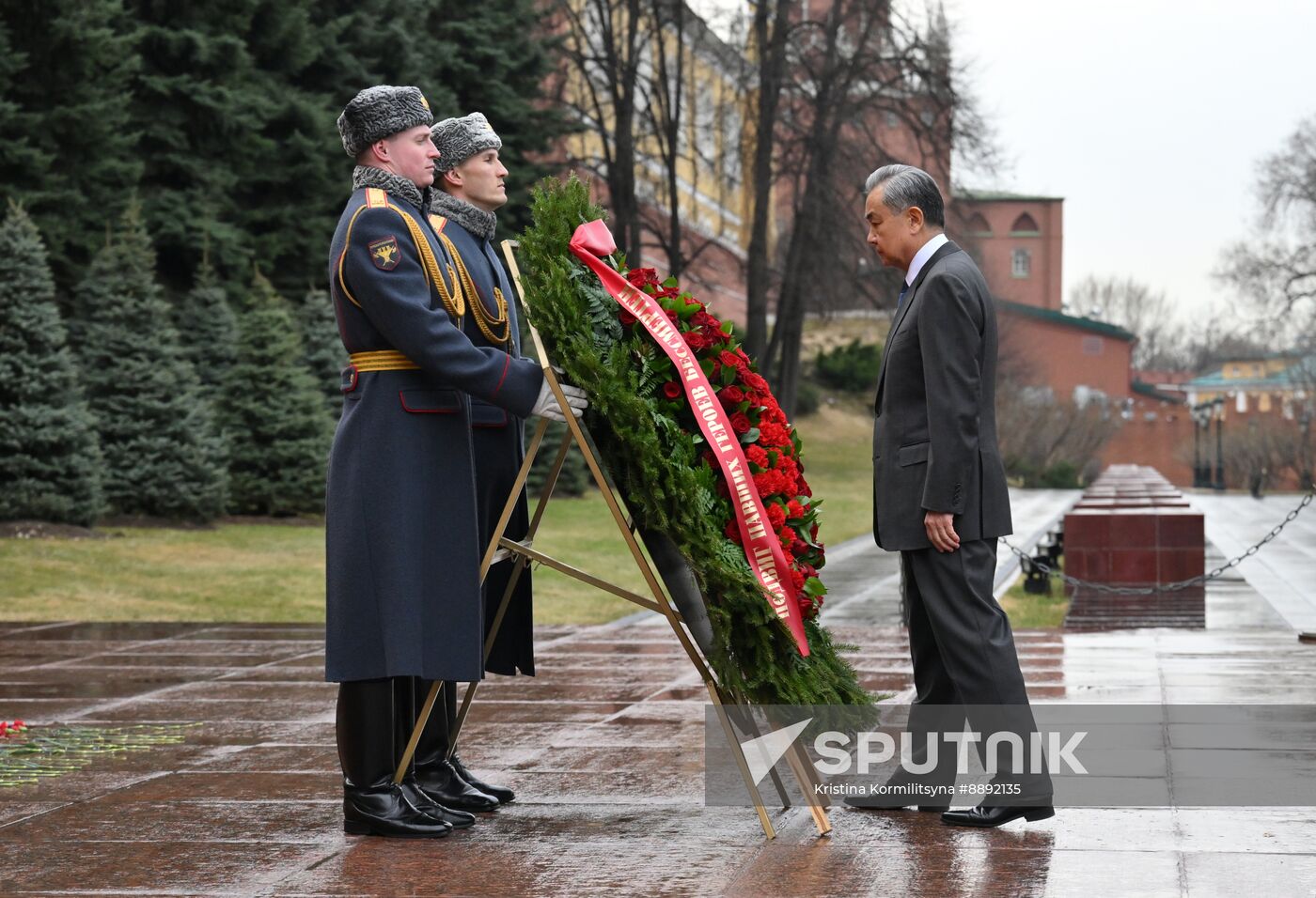 Russia China Wreath Laying