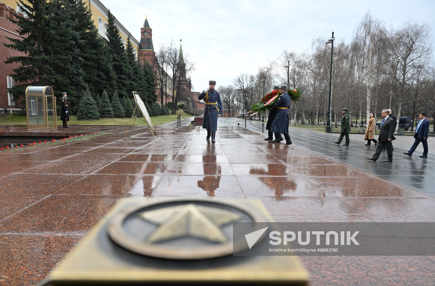 Russia China Wreath Laying
