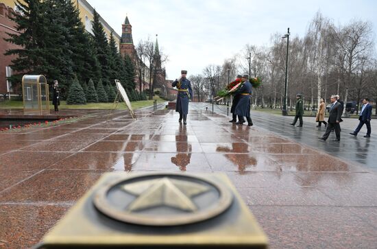 Russia China Wreath Laying