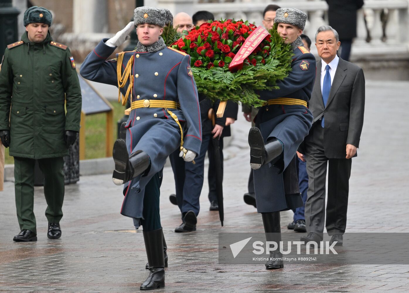 Russia China Wreath Laying