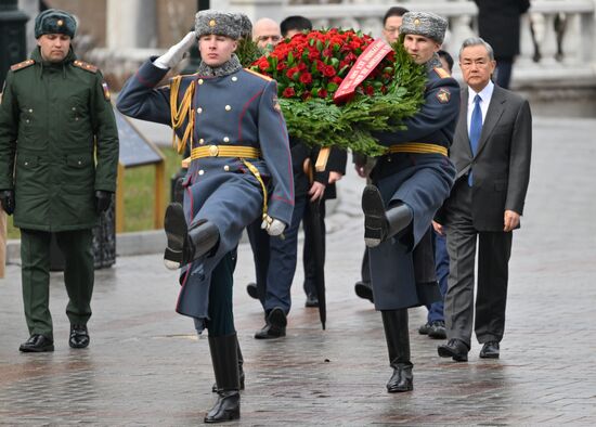 Russia China Wreath Laying