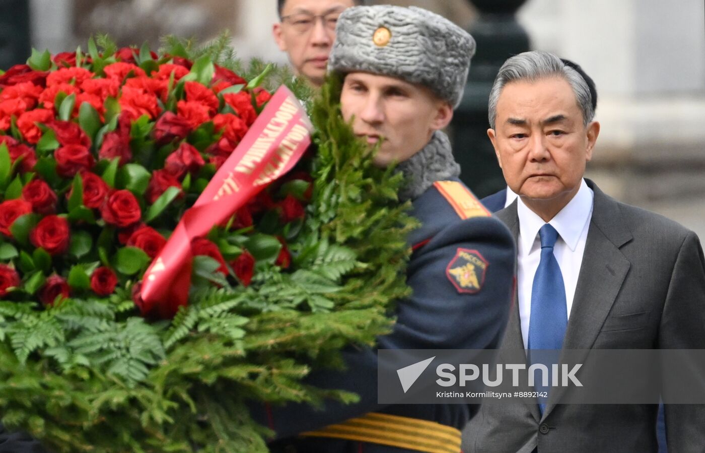 Russia China Wreath Laying