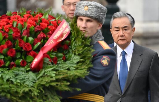 Russia China Wreath Laying