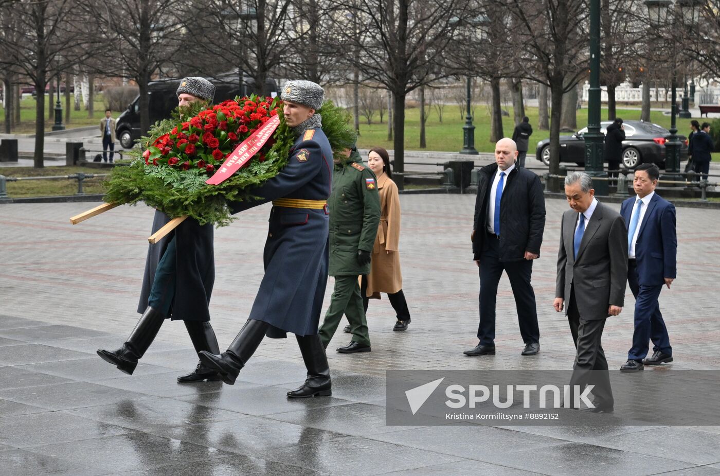 Russia China Wreath Laying