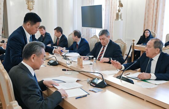 Russia China Foreign Ministers