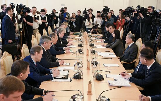 Russia China Foreign Ministers