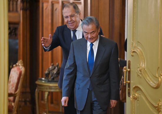 Russia China Foreign Ministers