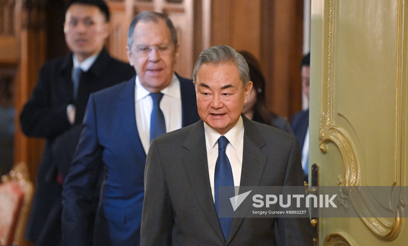 Russia China Foreign Ministers