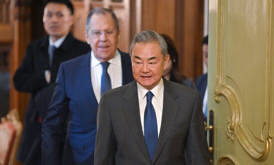 Russia China Foreign Ministers