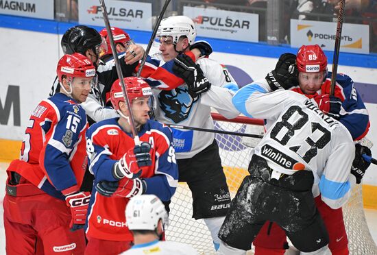 Russia Ice Hockey Kontinental League CSKA - Dinamo