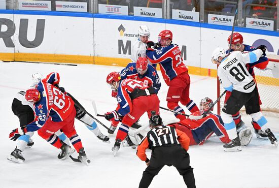 Russia Ice Hockey Kontinental League CSKA - Dinamo