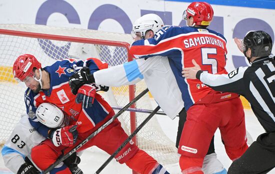 Russia Ice Hockey Kontinental League CSKA - Dinamo