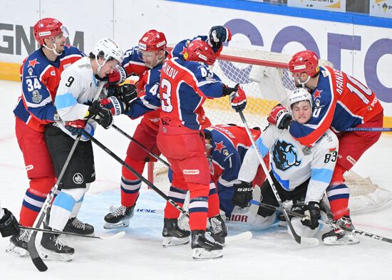 Russia Ice Hockey Kontinental League CSKA - Dinamo