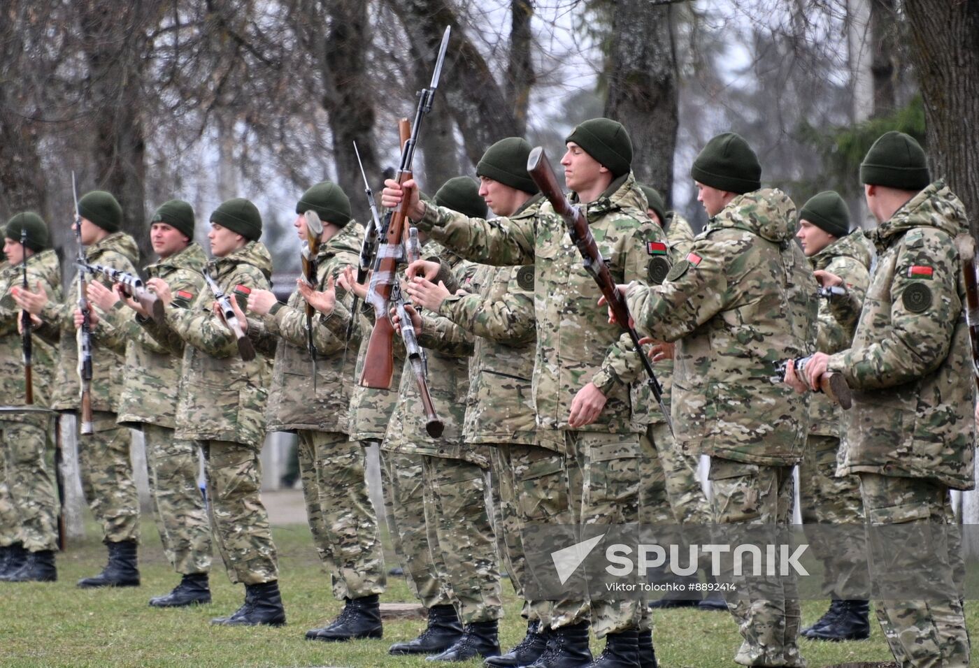 Belarus WWII Victory Day Parade Rehearsal