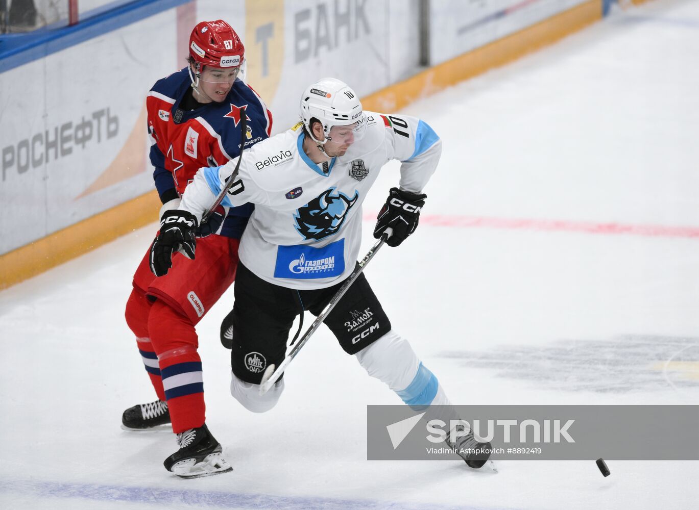 Russia Ice Hockey Kontinental League CSKA - Dinamo
