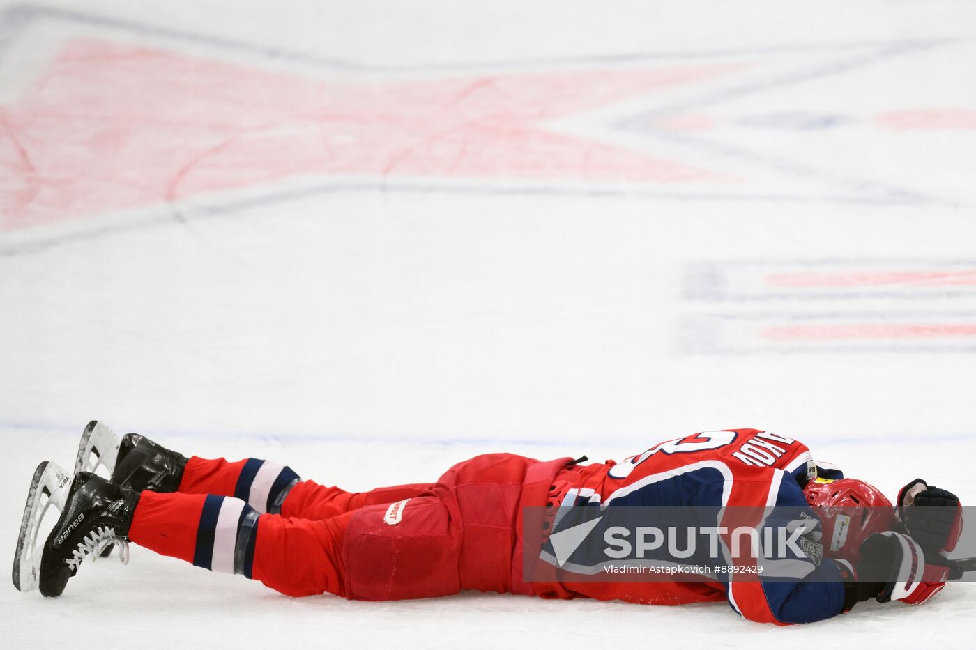 Russia Ice Hockey Kontinental League CSKA - Dinamo