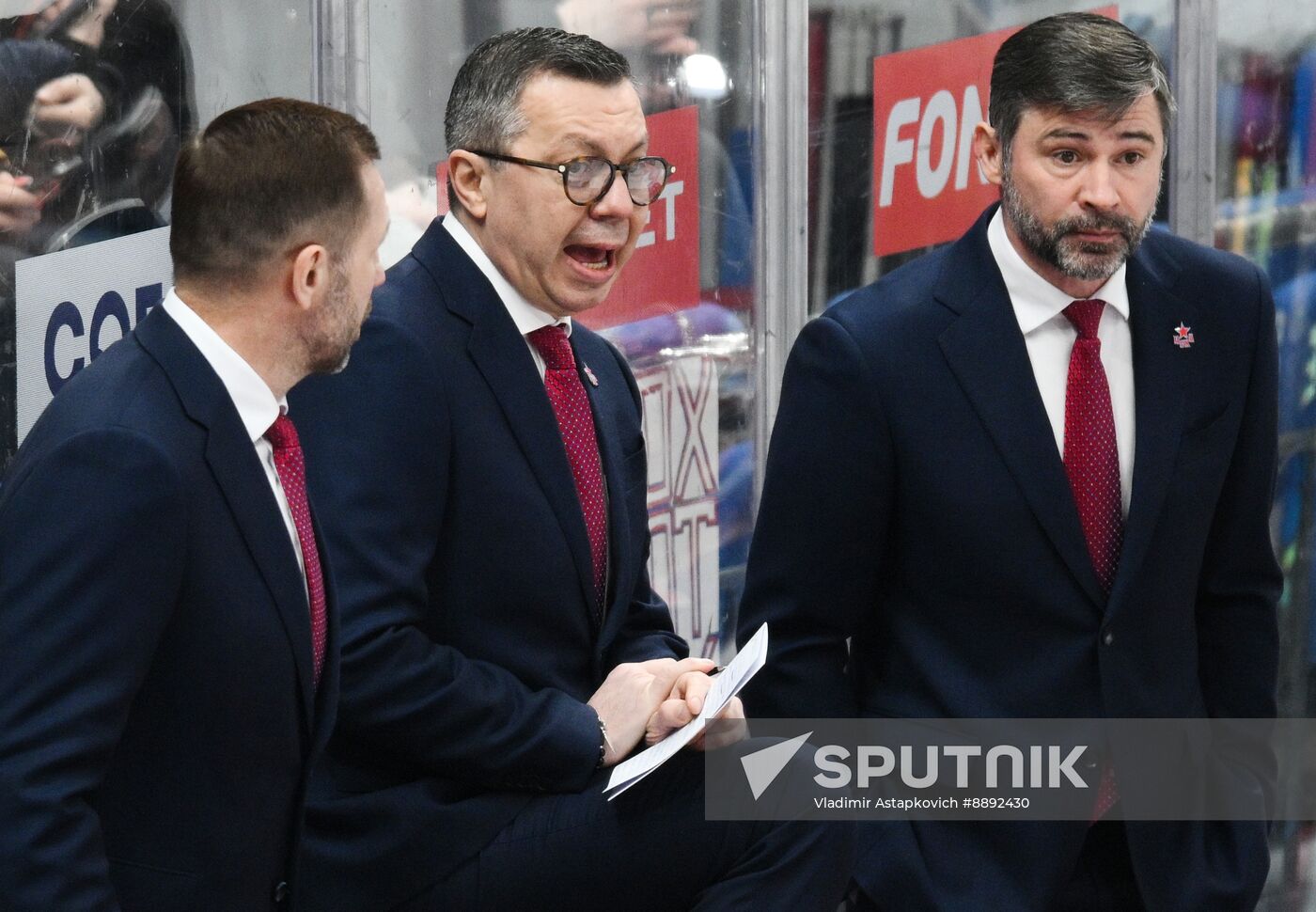 Russia Ice Hockey Kontinental League CSKA - Dinamo