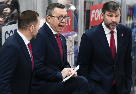 Russia Ice Hockey Kontinental League CSKA - Dinamo