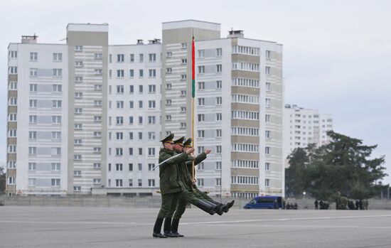 Belarus WWII Victory Day Parade Rehearsal