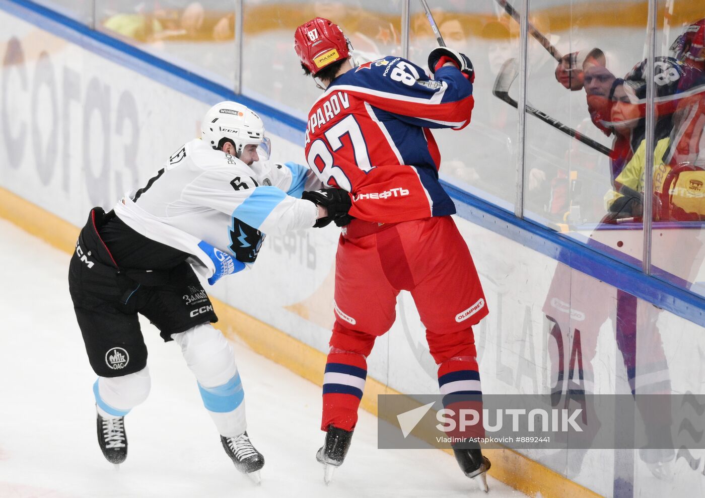 Russia Ice Hockey Kontinental League CSKA - Dinamo