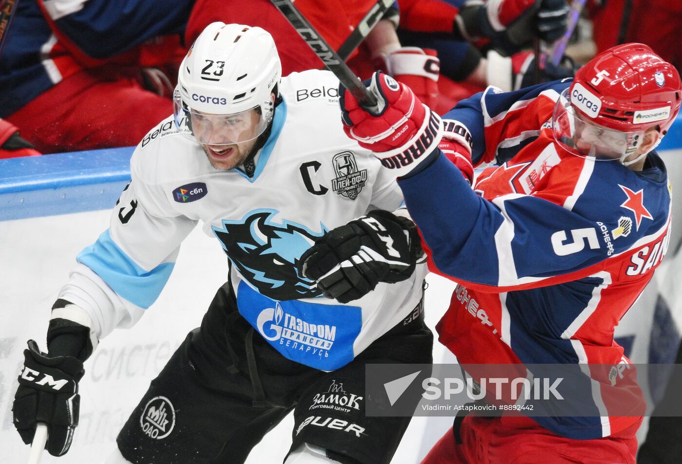 Russia Ice Hockey Kontinental League CSKA - Dinamo