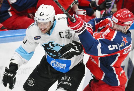 Russia Ice Hockey Kontinental League CSKA - Dinamo