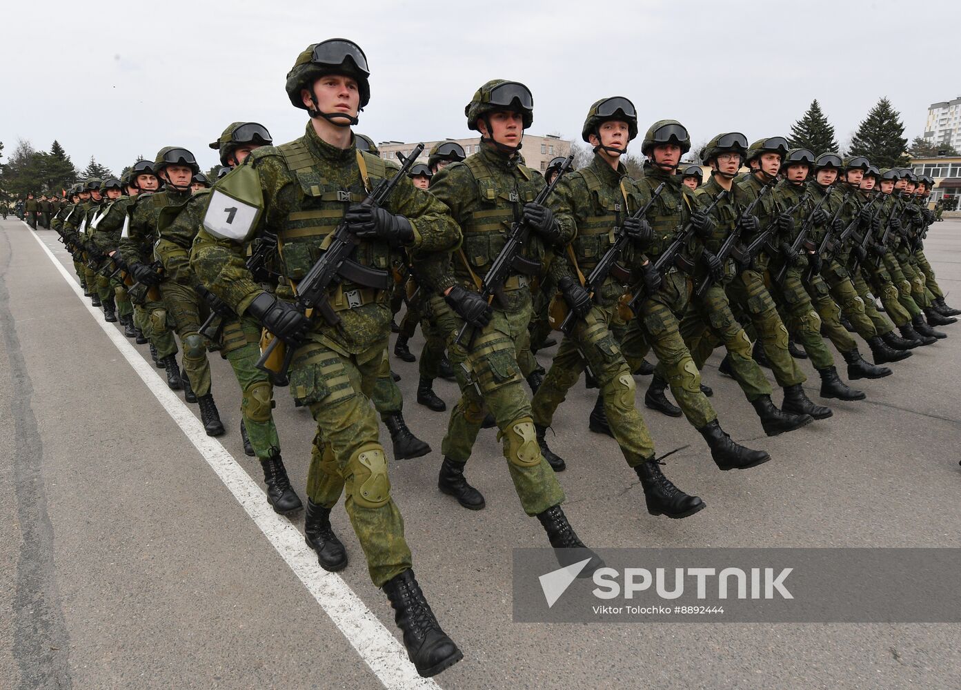 Belarus WWII Victory Day Parade Rehearsal