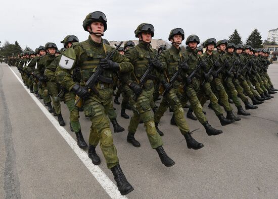 Belarus WWII Victory Day Parade Rehearsal