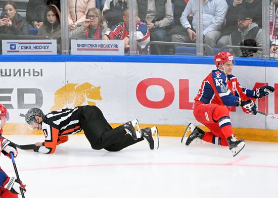 Russia Ice Hockey Kontinental League CSKA - Dinamo