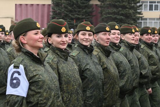 Belarus WWII Victory Day Parade Rehearsal