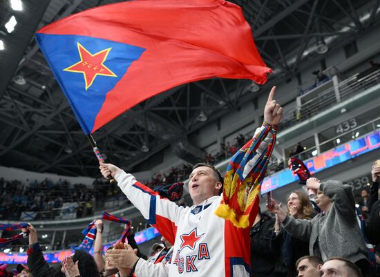 Russia Ice Hockey Kontinental League CSKA - Dinamo