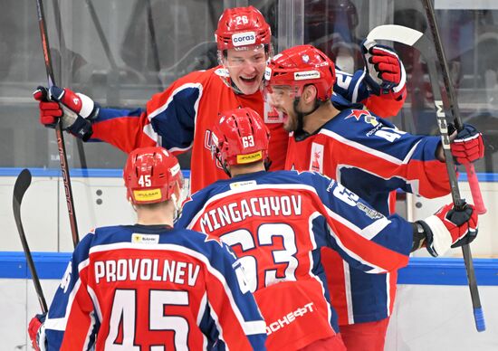Russia Ice Hockey Kontinental League CSKA - Dinamo